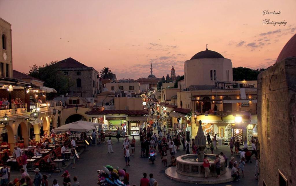 Elia Suites - Old Town Rhodes City Exterior foto